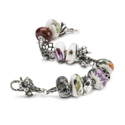 Delicate Aubergine Bead